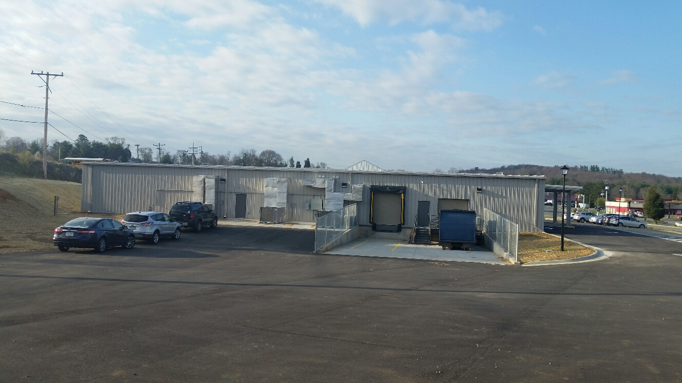 Picture of back of the building